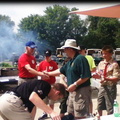 1 Jeff Leonard  Scout organizer  giving out scout golf awards